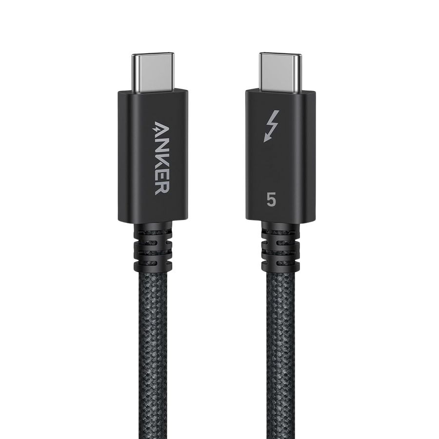 Anker Prime Thunderbolt 5 Cable (3.3 ft/1.7 ft, 80 Gbps, 240W)